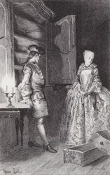 Szene aus Manon Lescaut